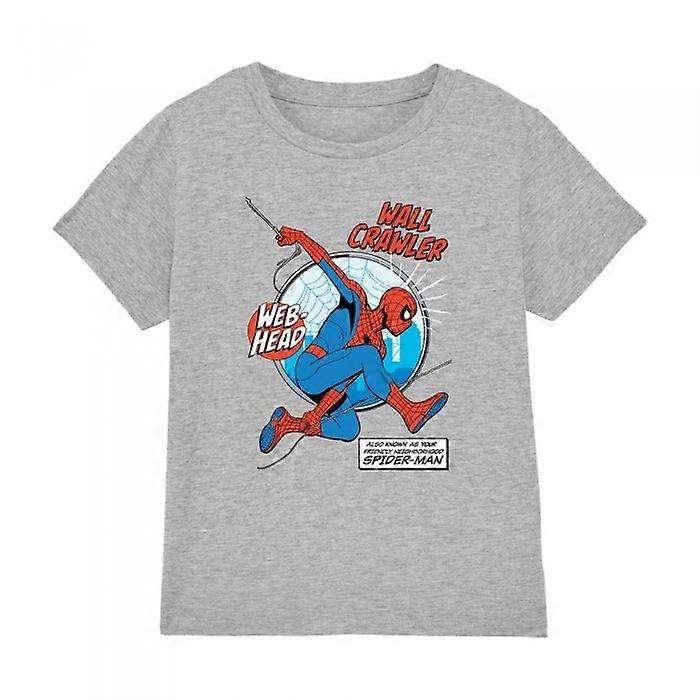 Spider-Man Childrens/Kids Wall Crawler T-Shirt