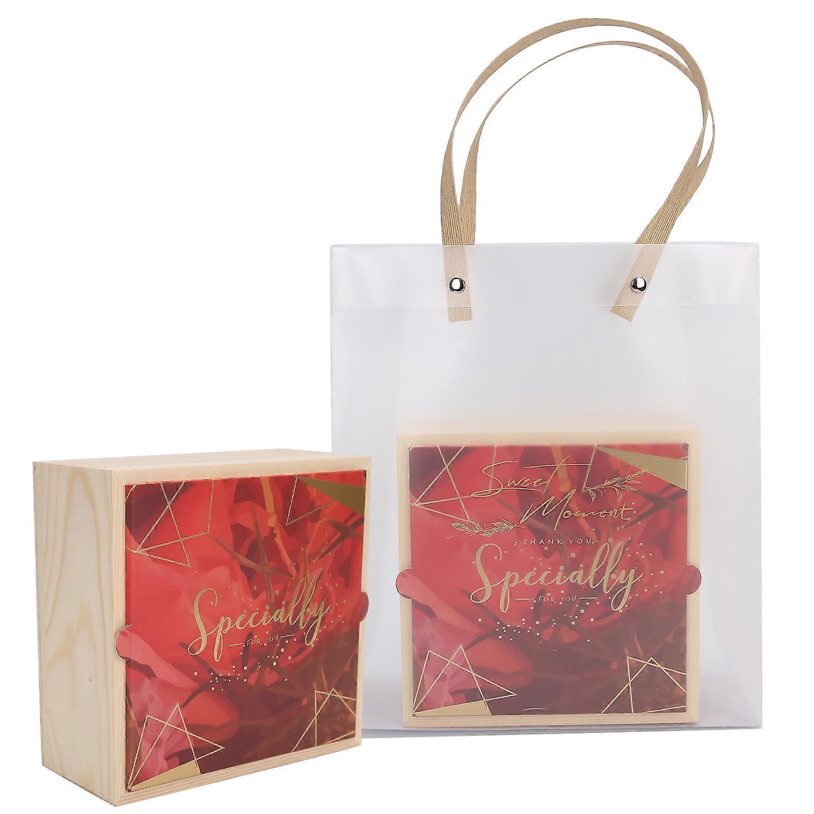 2 Set Wedding Gift Box & Candy Packaging Bag