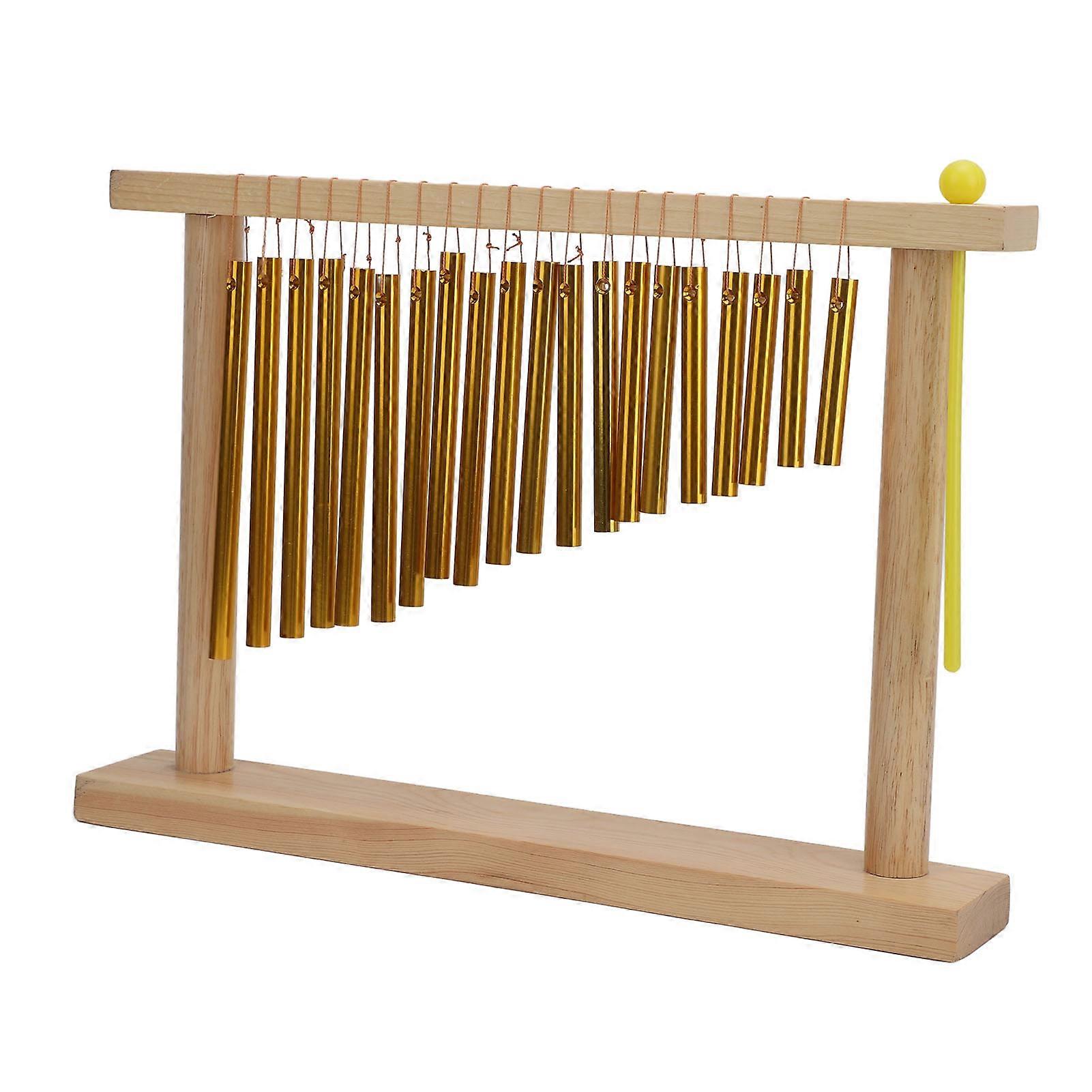 20 Bar Chime Table Top Wind Chime Kids Percussion Instrument