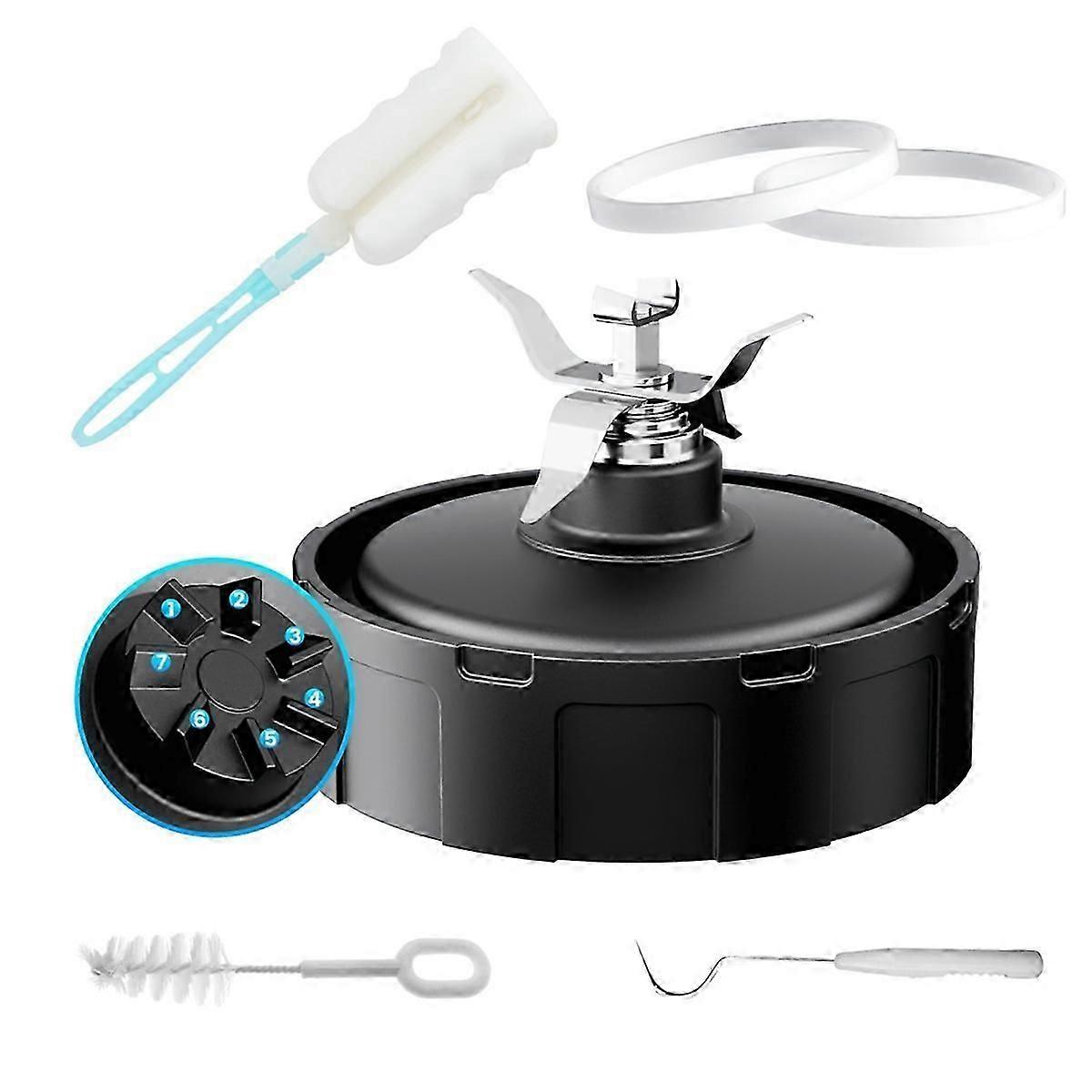 Blender Blade Replacement 7 Fens Blade Assembly, Blender för Ninja