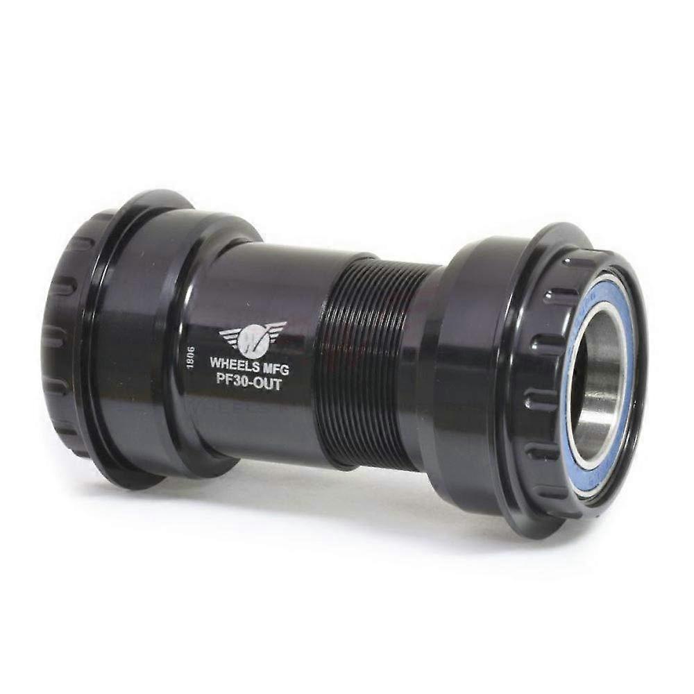 Press Fit 30 Outboard Bottom Bracket with ABEC 3 Bearings for Mountain and Road Bikes, Aluminum, 68mm, Compatible with Shimano