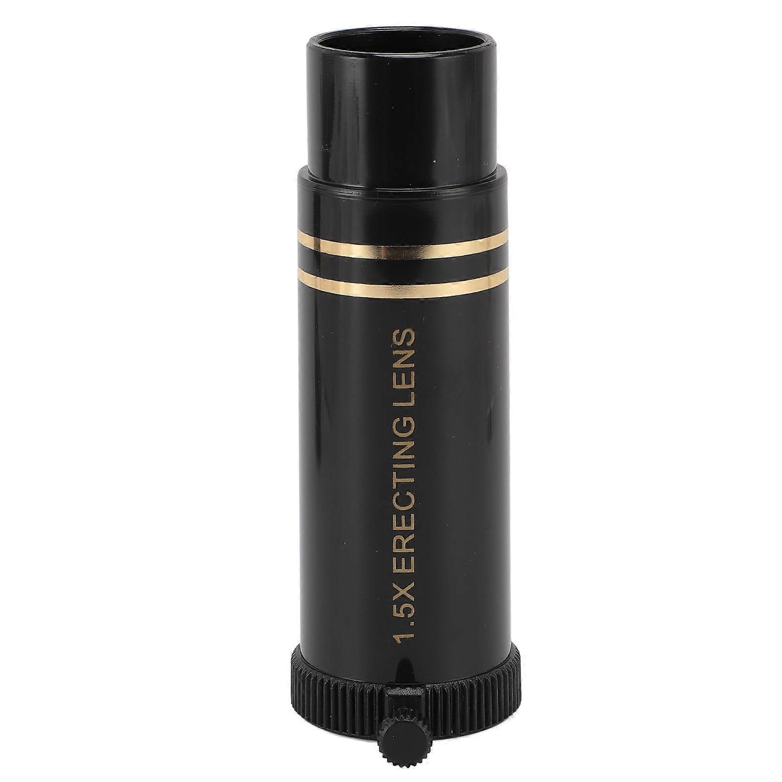 1.25 Inch 1.5X Erecting Eyepiece for Reflector Telescope with Fixation Screw Wide Field Astronomical Observation