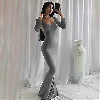 Fashion Sexy Skims Dress Backless Evening Maxi Dress Women Party Club  Ladies Bodycon Peach Hip Elegant Long Dresses For Woman | Fruugo IL