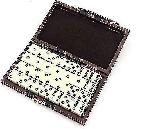 Domino game | Small Format Dominoes Game with Carrying Case