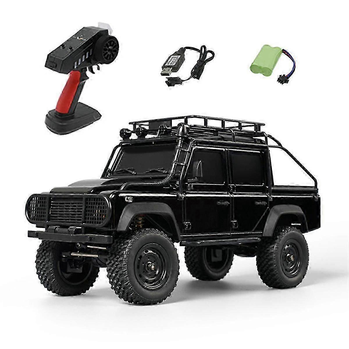 Mn Model Mn111 D110 Rtr Version 1/18 4wd Climbing Car Toys 180 Motor Led Light Portal Axle Body She