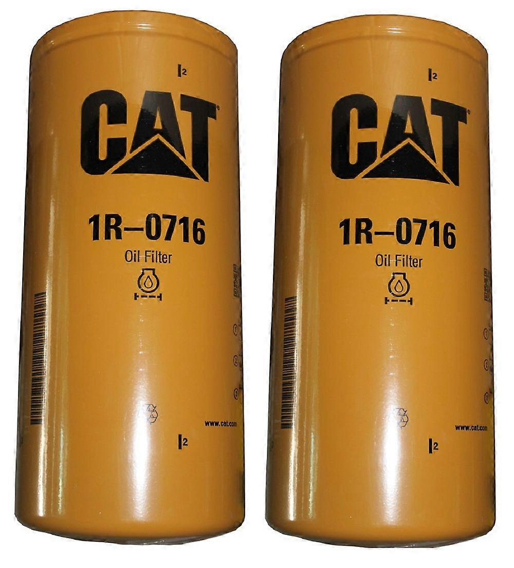 erpillar 1R0716 1R0716 Engine Oil Filter Advanced Multipack (Pack of 2)