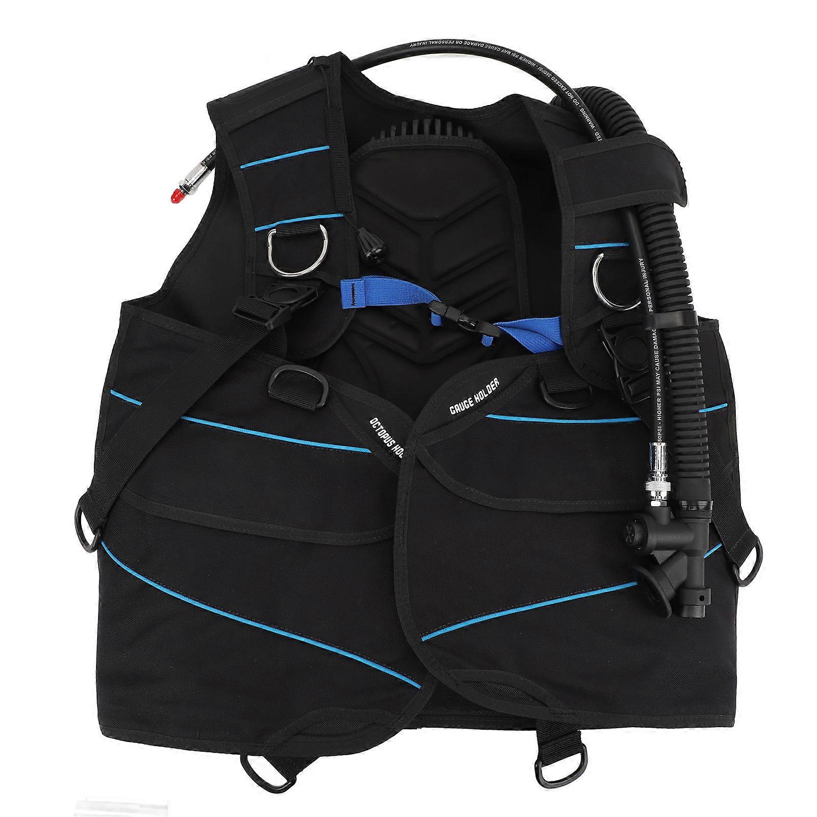 Scuba Diving BCD Adjustable Lightweight Comfortable Jacket Style BCD Diving Buoyancy Compensator Device for Scuba Diving Gear XXL Size
