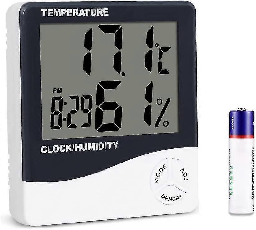 Digital Hygrometer Thermometer, Mengshen Indoor Temperature Humidity Gauge Meter for Home/Office/Gre
