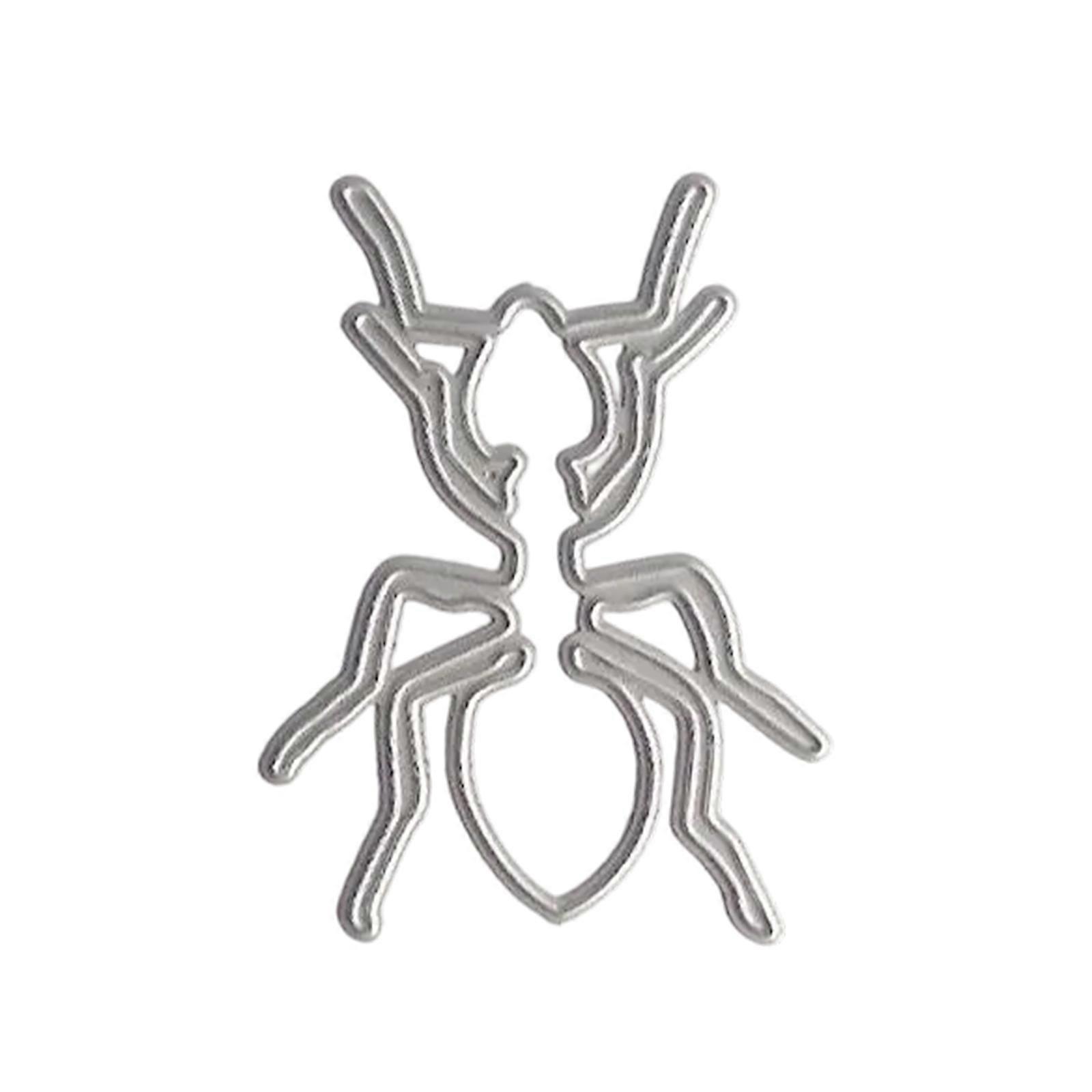 Ants Shape Die Cut Decorative Embossing Paper Die Carbon Steel Cutting Dies For Card Making Scrapbooking Album Bookmarks