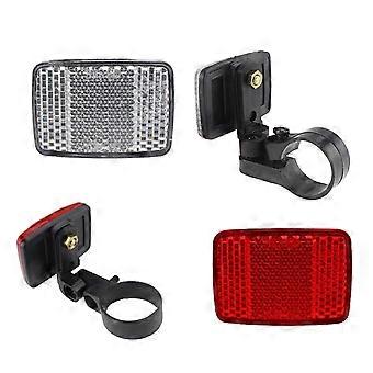 Bicycles Front and Rear Reflectors Bicycles Wheel Spoke Reflectors Bike Safety Reflection Plate for Mountain Bike Wheels