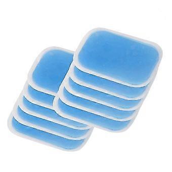 50 STÜCKE Ersatz Gel Blatt Pads Bauch Gel Aufkleber Fitness Hydrogel Gel Pads für Bauchmuskel Toner Bauchmuskel Trainer Stimulator Abnehmen Massage