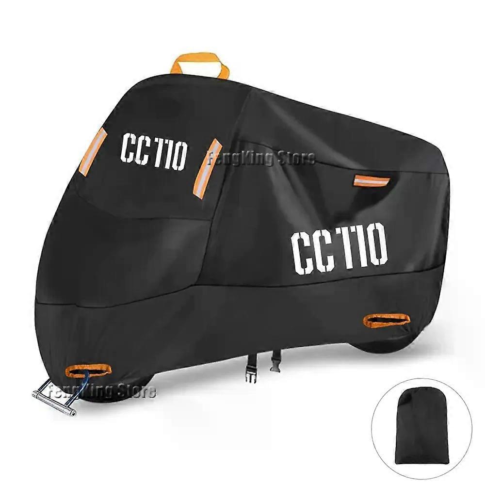 עבור Cross Cub 110 CC110 כיסוי אופנוע הגנת UV עמיד בפני אבק עמיד לשלג בחוץ כיסוי עמיד למים לאופנוע