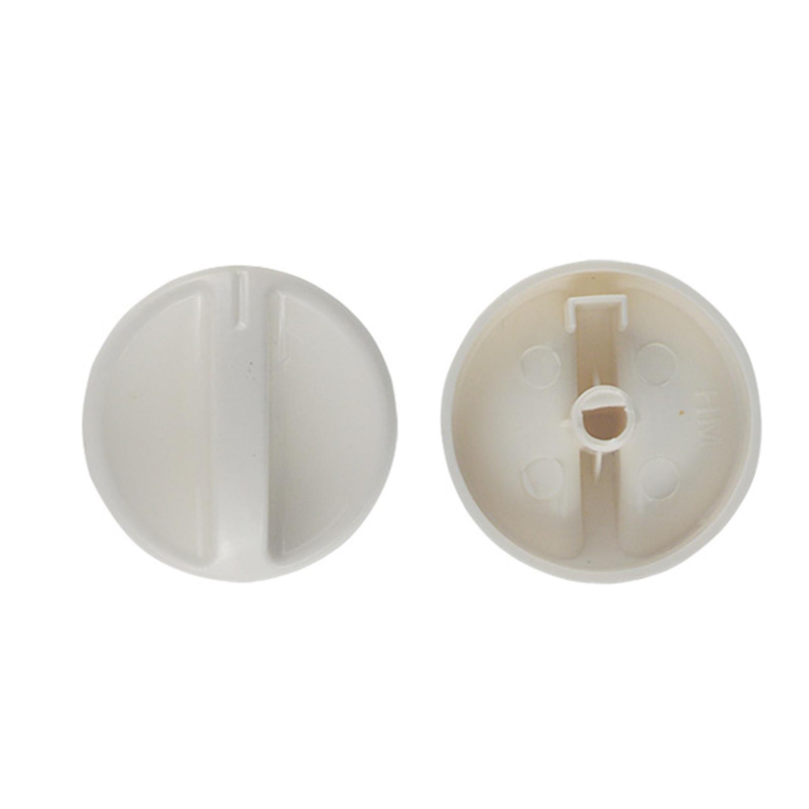 2Pcs Mikrowellenherd D Loch Drehknopf Timer Control Switch Clip Button Kompatibel für mechanischen Reiskocher Universal