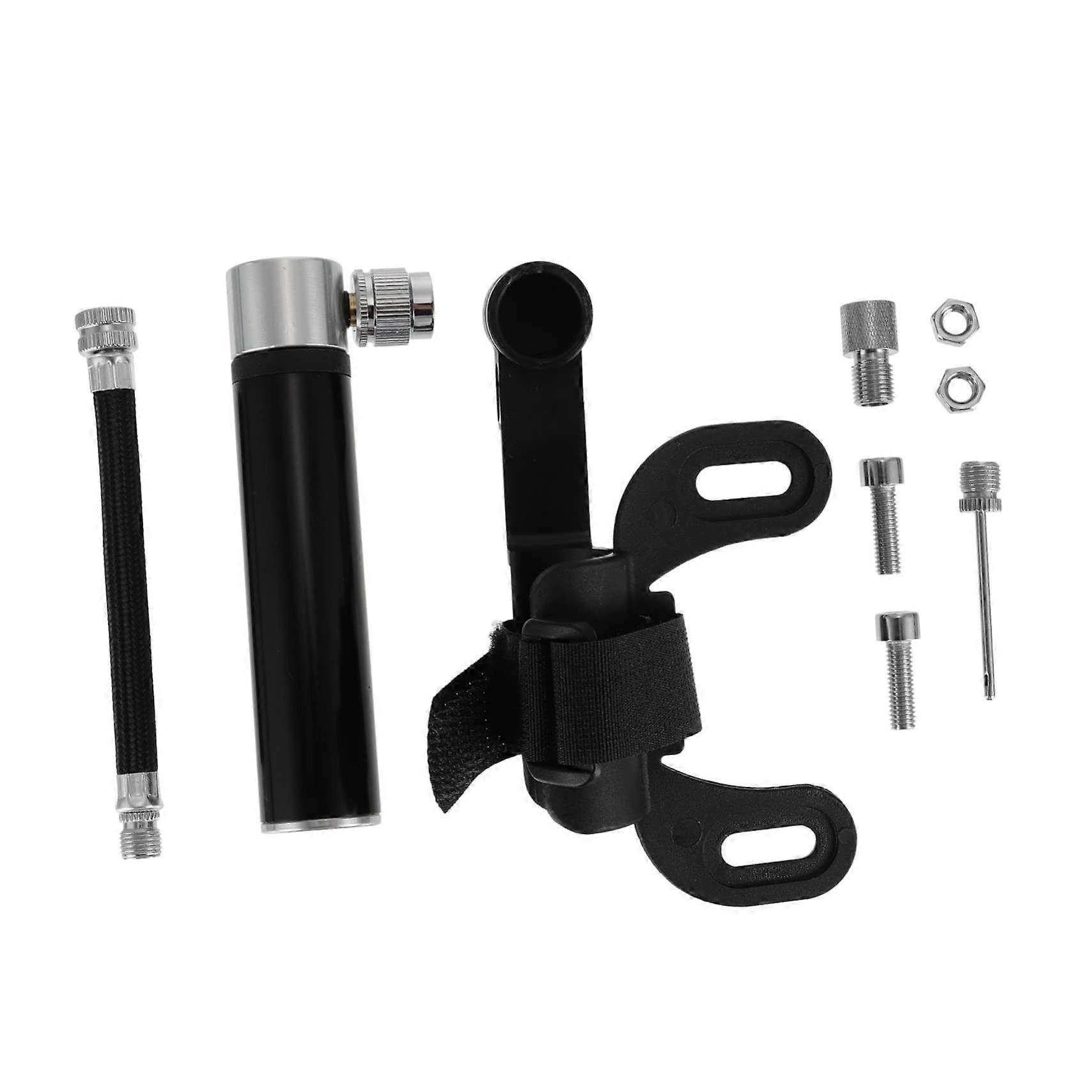 Manual Bicycle Pump Portable Tire Inflator for Bikes Compact Hand Pump Lightweight Ideal for Road and Mountain Bicycles