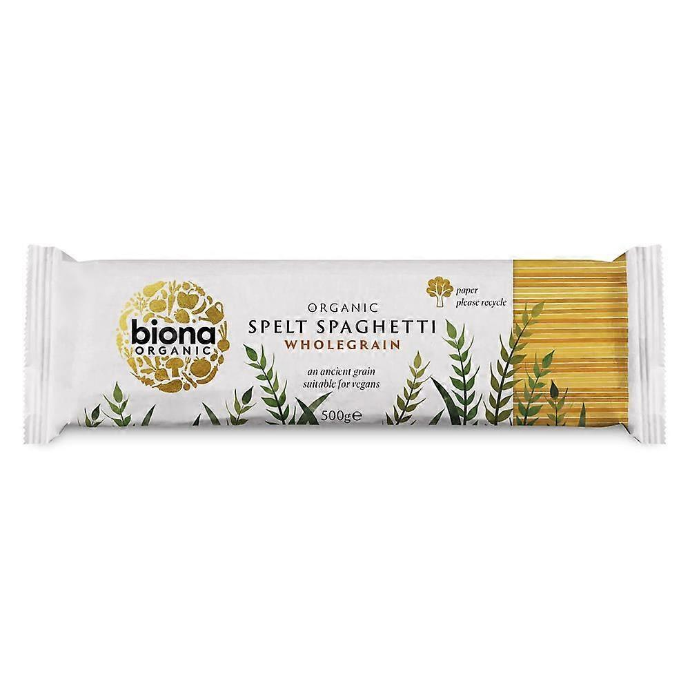 Biona Pâtes spaghetti à l’épeautre complet bio 500g