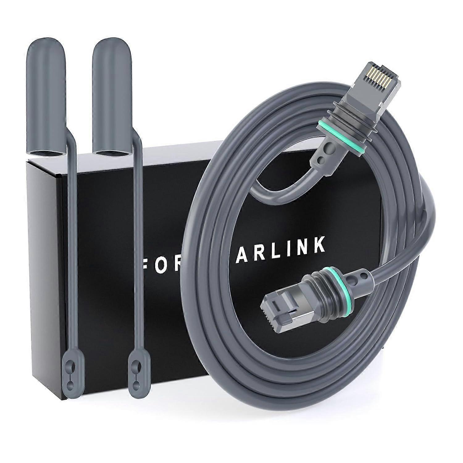 Starlink Gen 3 Cable, 6.6FT/2M Satellite Replacement Standard V3 Cable for Rectangular Extension Accessories Waterproof