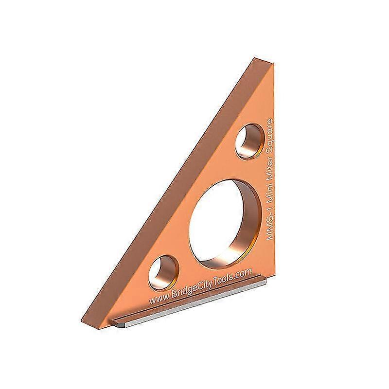 Pocket-sized Adjustable Mini Miter Square: High Precision 0.03mm, Made of Aircraft Aluminum, Features Magnetic Base for Enhanced Stability