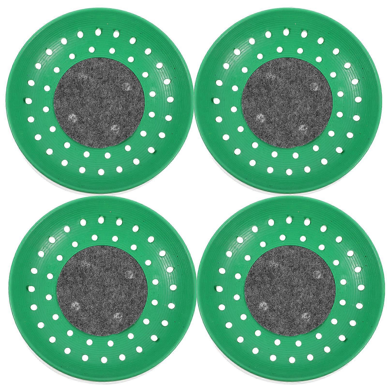 Plastic Pigeon Nesting Bowls   Durable Bird Nesting Tray for Breeding   Compact Design for Small Spaces   Easy Installation (4pcs)