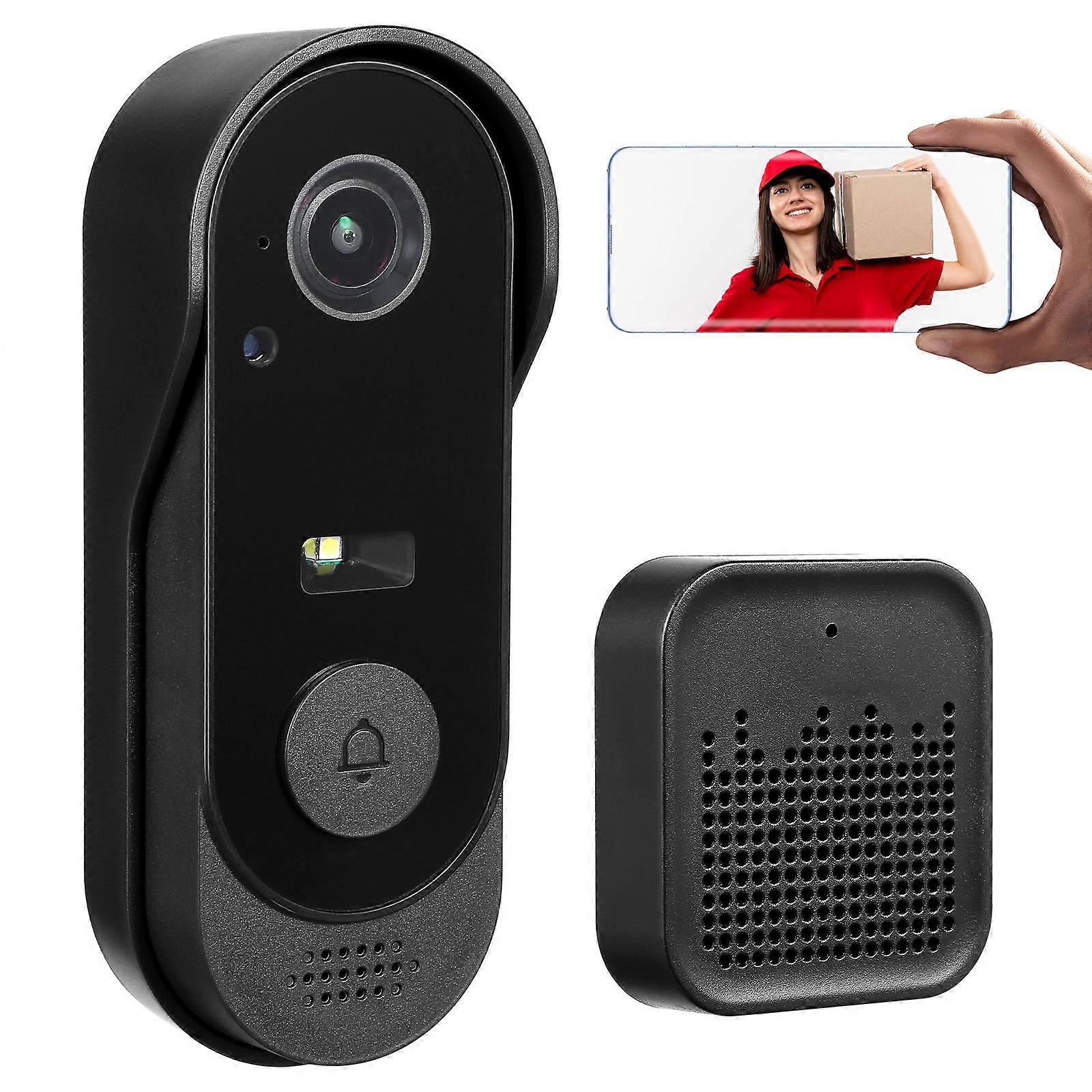 Wireless Door Bell Ringer with Camera for Enhanced Home Safety
