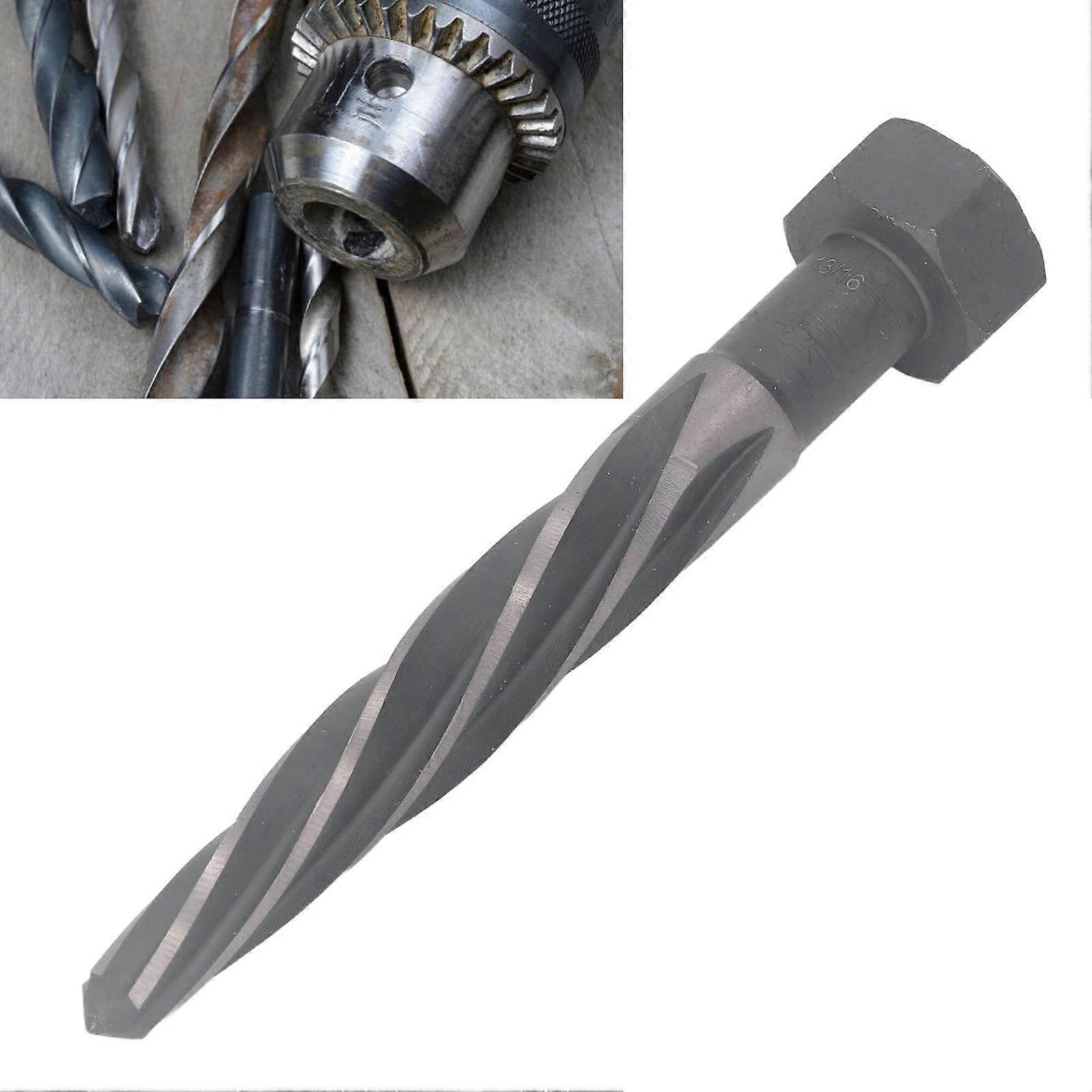 Hex Shank Reamer 13/16in 5 σπειροειδές φλάουτο HSS6542 M2 HSS για αυτόματη ευθυγράμμιση πιάτων χάλυβα