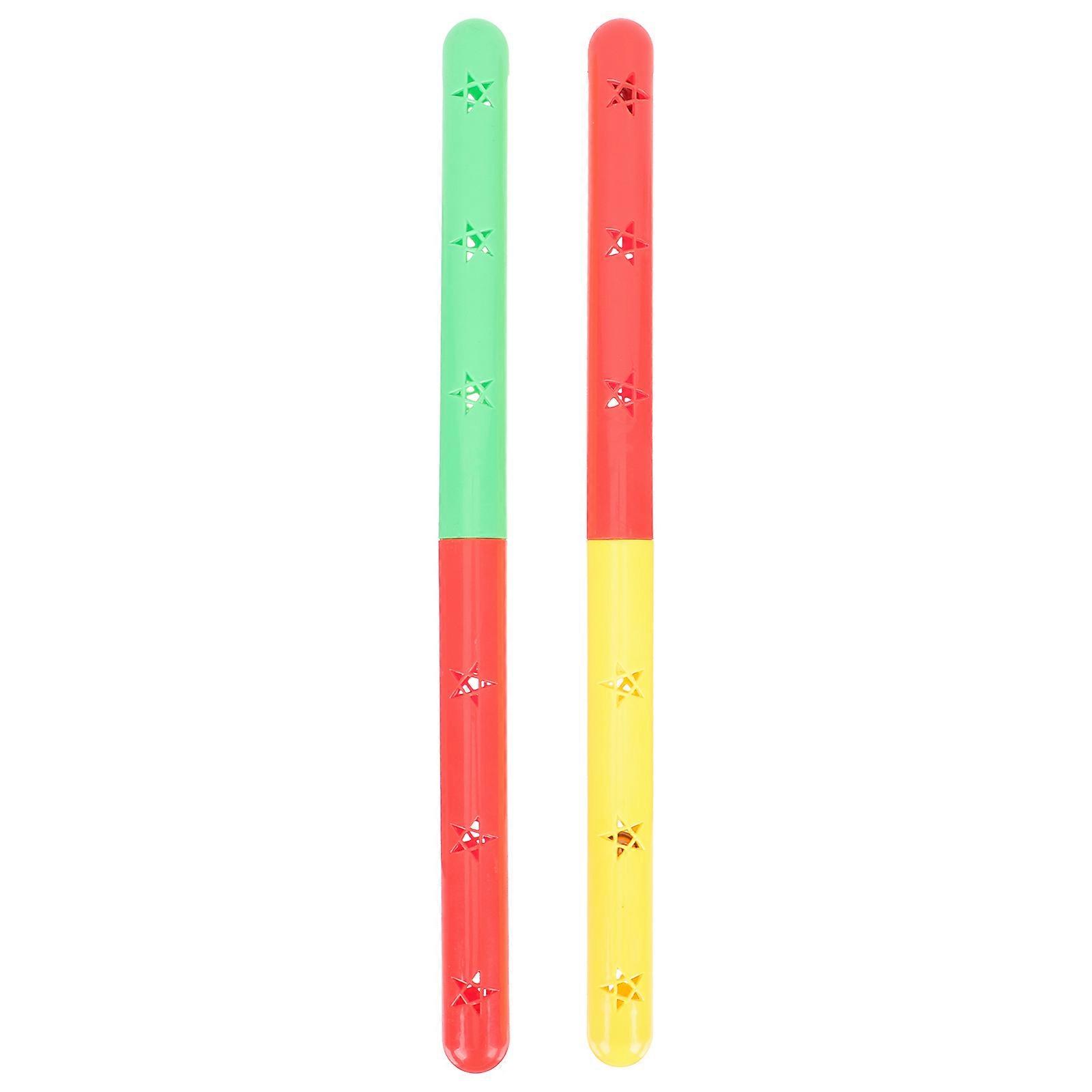 Gymnastics Training Equipment Dual-Color Gymnastics Sticks Gymnastics Training Athletes 45x3cm 2Pcs