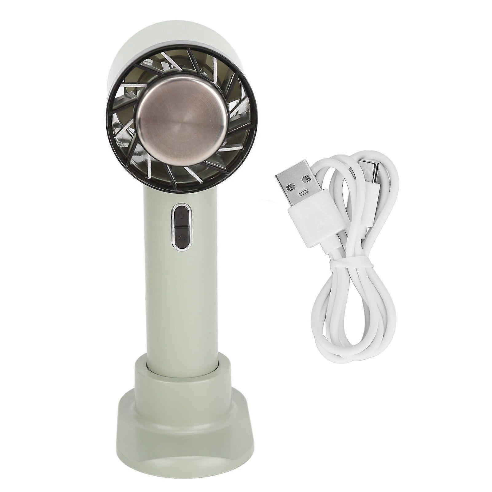 2025 Latest Model Cold Compress Hand Held Fan USB Charging Portable Cooling Co...