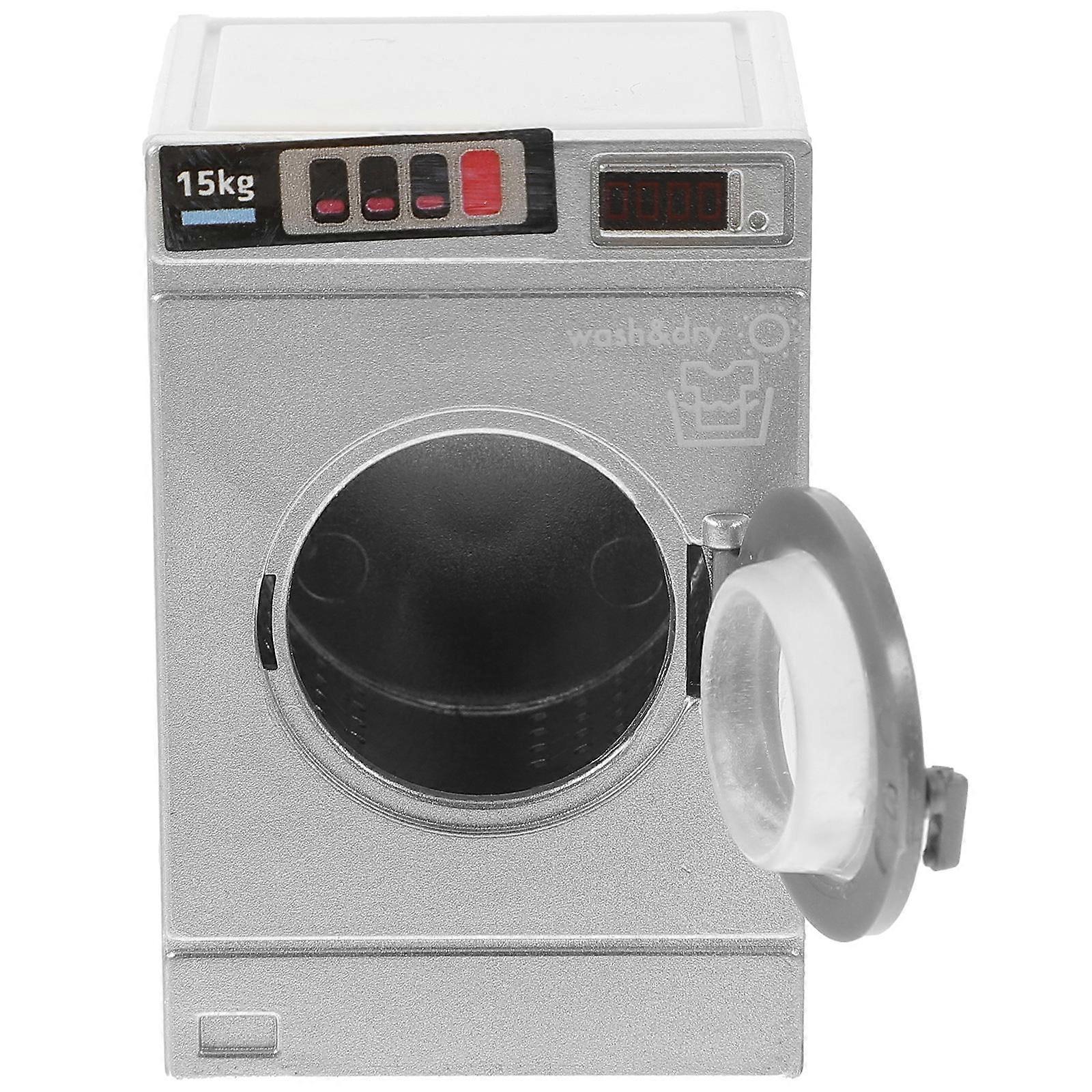 Mini Washing Machine Tiny Toy Washing Machine Children Collectors 5.3X3.4X2.8CM 1Pack
