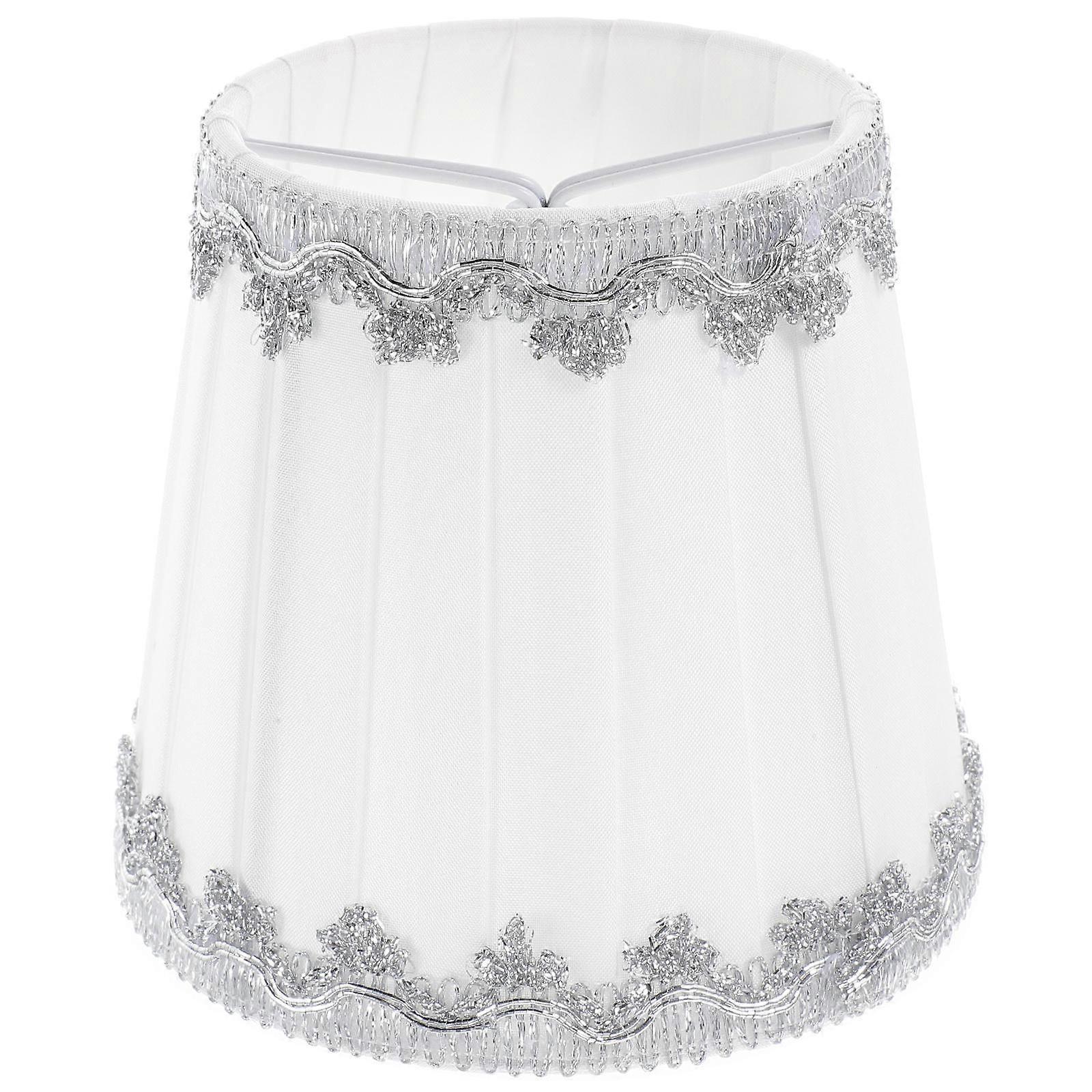 Elegancki klosz lampy beczkowej, tkanina w stylu europejskim, pyłoszczelna osłona lampy sufitowej do wszechstronnego użytku domowego