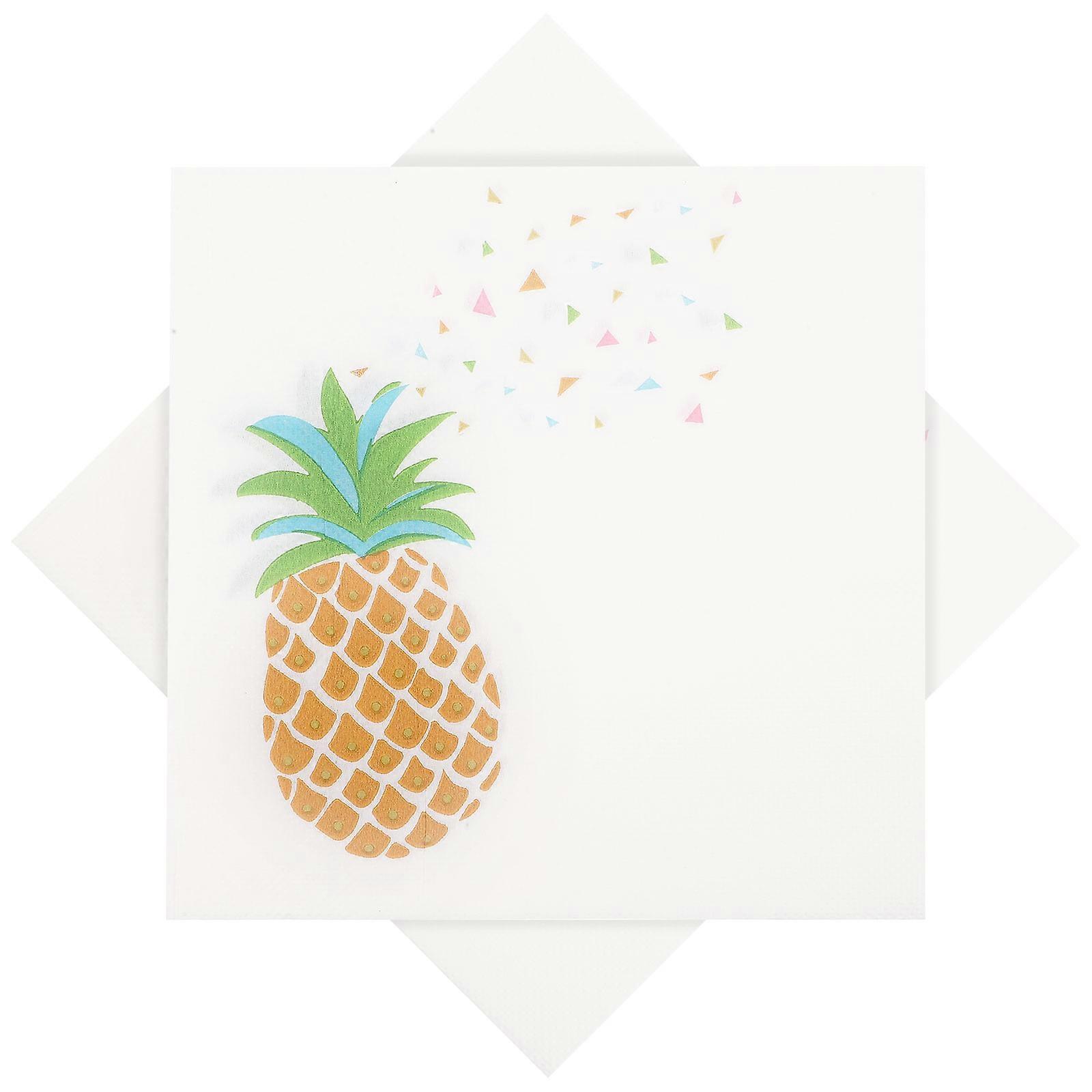 Strawberry Paper Napkin Multi Colored Fashion Pattern Design 40Pcs