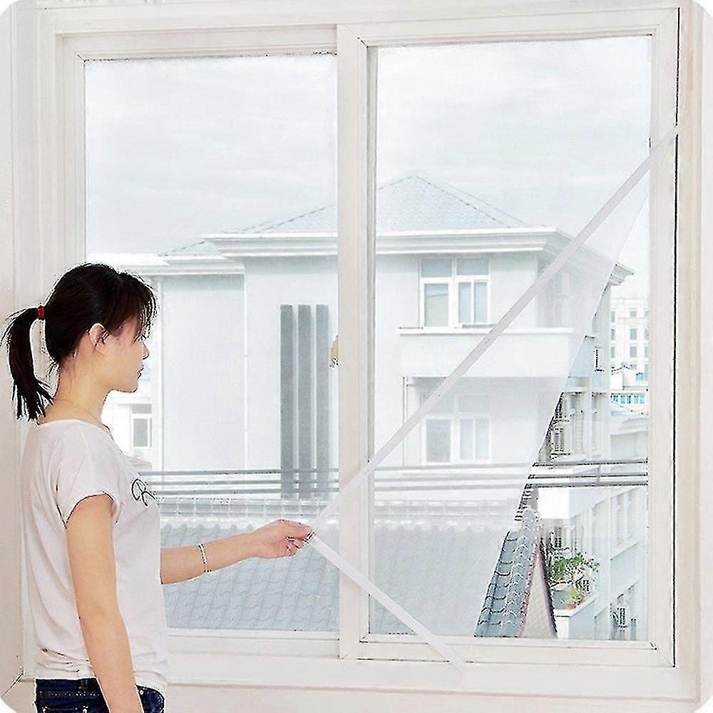 Anti-mosquito Screen Window With Self-adhesive Tape