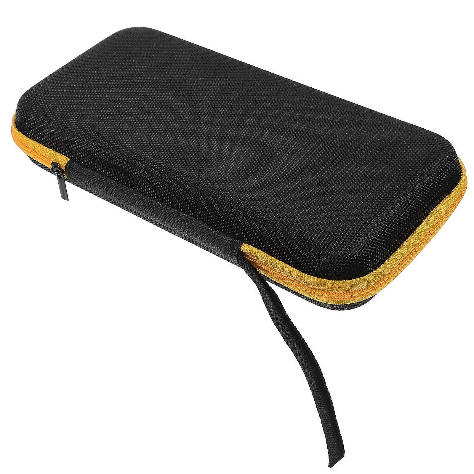 Travel Game Bag Game Consoles Carrying Case For Gamers Rectangular Black Oxford Cloth Storage 1Pcs