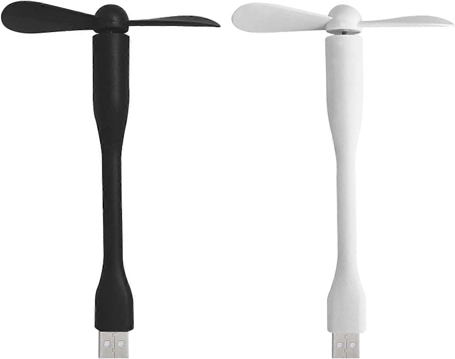 2pcs adjustable USB fans, silent fans