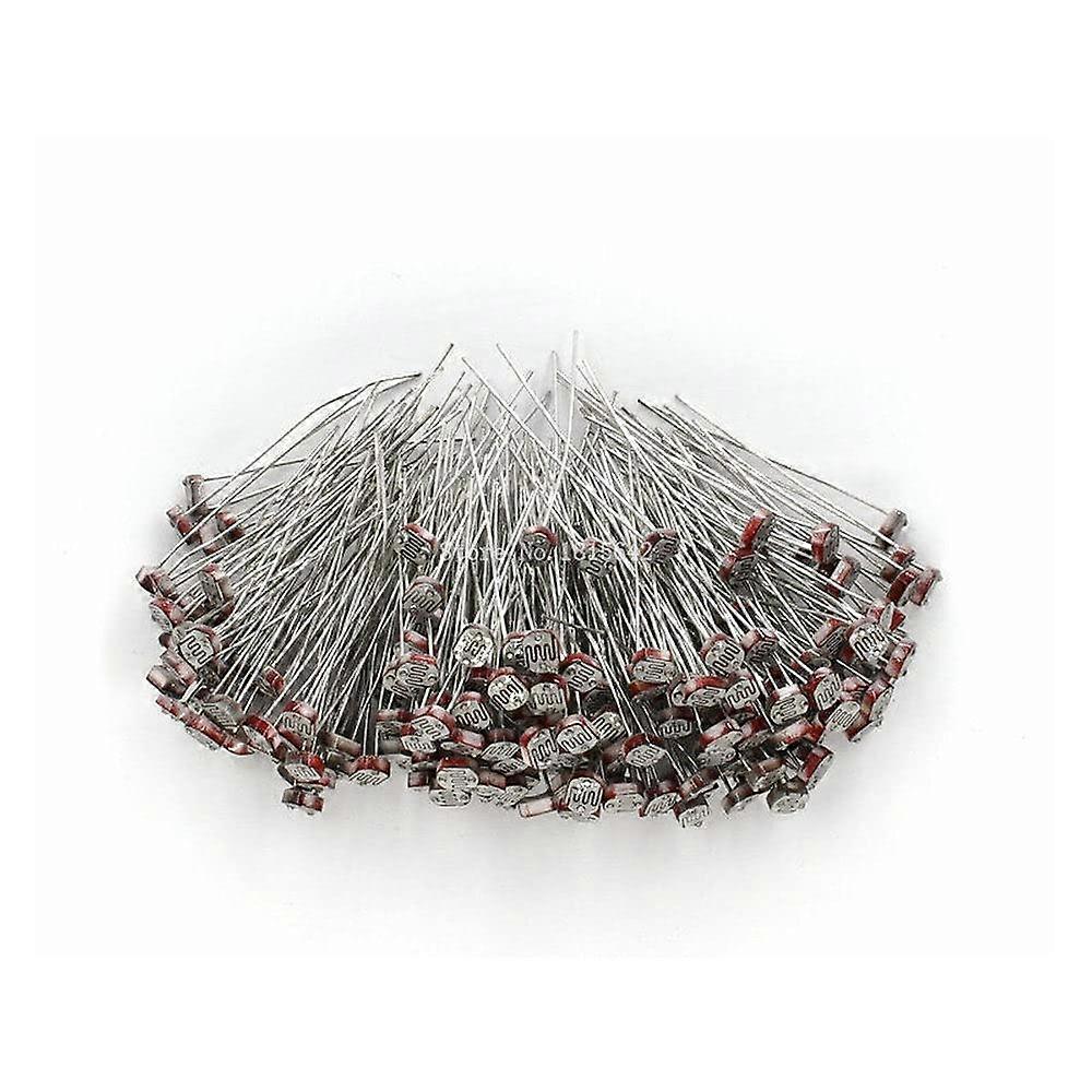 50Pcs/LOS 5506 Light Dependent Resistor LDR 5MM Photoresistor and Photoconductive Resistor