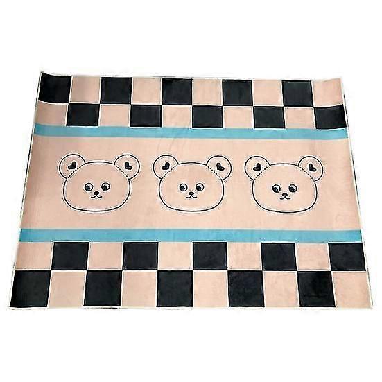 Crawling Mat Breathable Avoid Falling Easy to Clean Beautiful Sofa Bed Side Area Rug Crawling Carpet for Bedroom