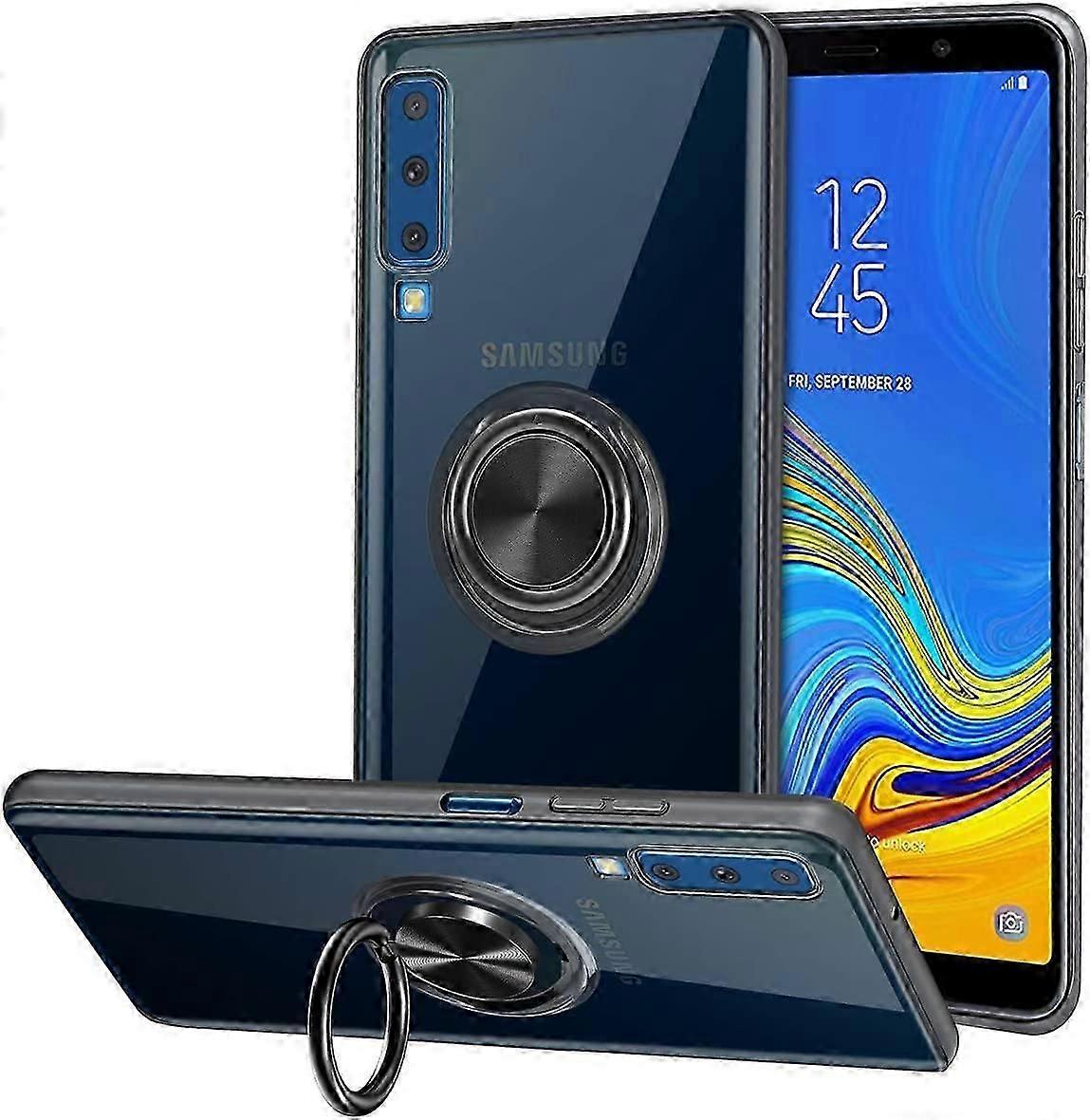 Phone Case Silicone Case with Ring Stand for Samsung Galaxy Series