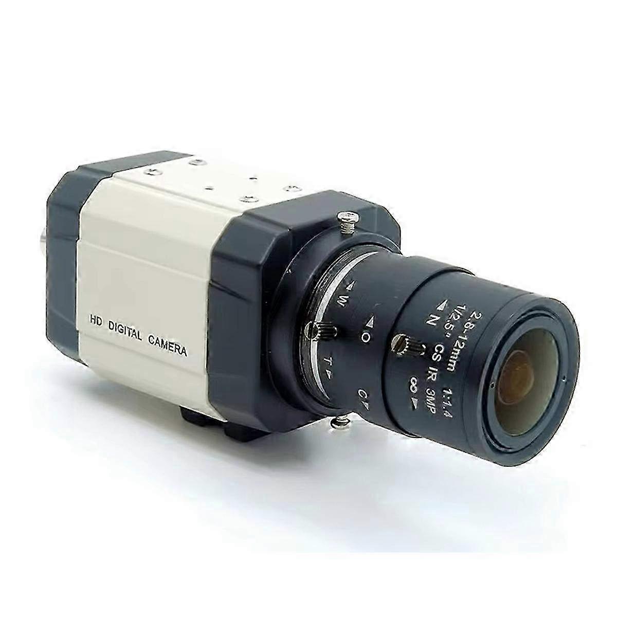 High Speed UVC USB Webcam with 2.8-12mm Varifocal Zoom Lens, 2560x1440 Resolution for PC Laptop Video Conferencing Streaming