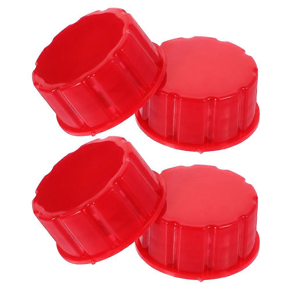 4pcs Coarse Thread Can Cap Solid Fuel Cap Replacement for Car Models with Leak Prevention and Easy Installation