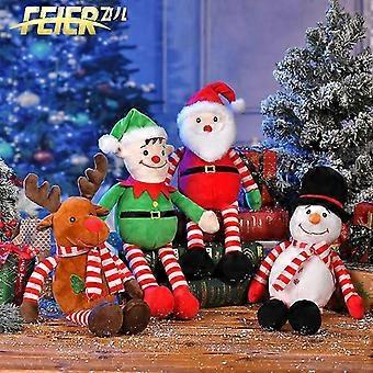Enchanting Long Leg Reindeer Plush for Christmas