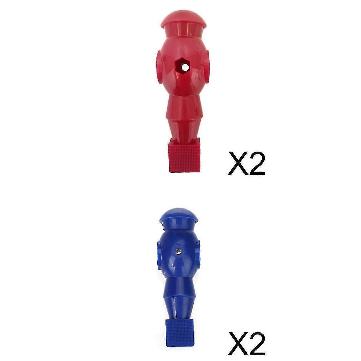 4x Foosball Man Football Player Premium Table Figure Game Toy Accessories