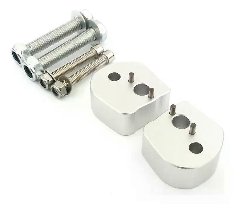 Kit De Elevadores De Manillar Plateados Aptos Para Yamaha Fj