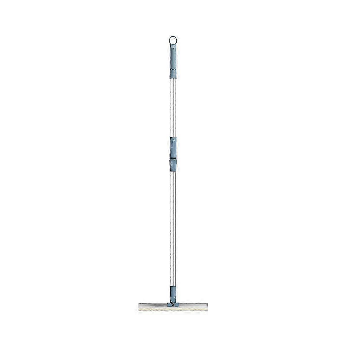 Adjustable Long Handle Carpet Rake for Pet Hair Removal and Embedded Fur Scraping