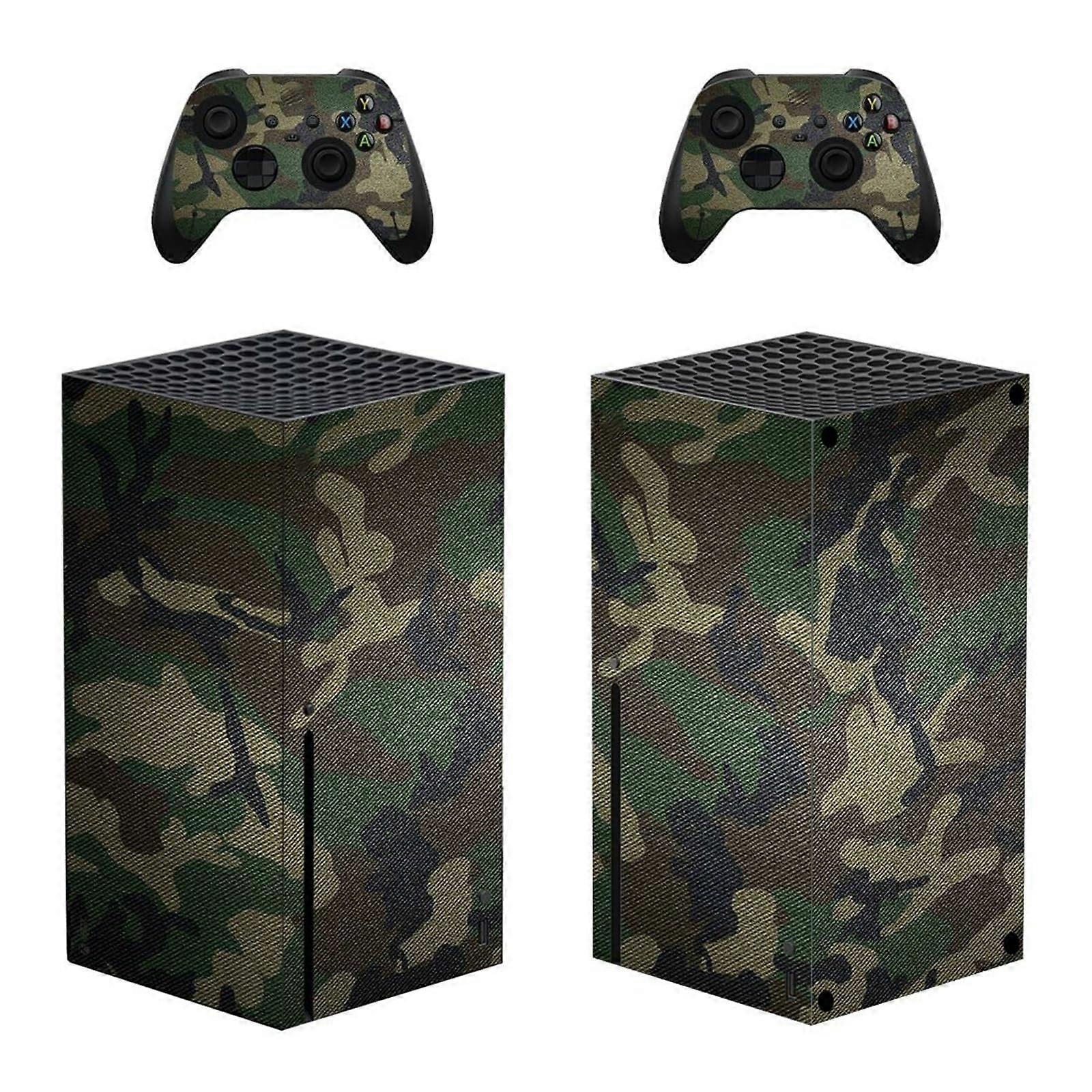Vinyl stickers cover for Xbox Series X console cases with two  wireless controller stickers, 79987 decal