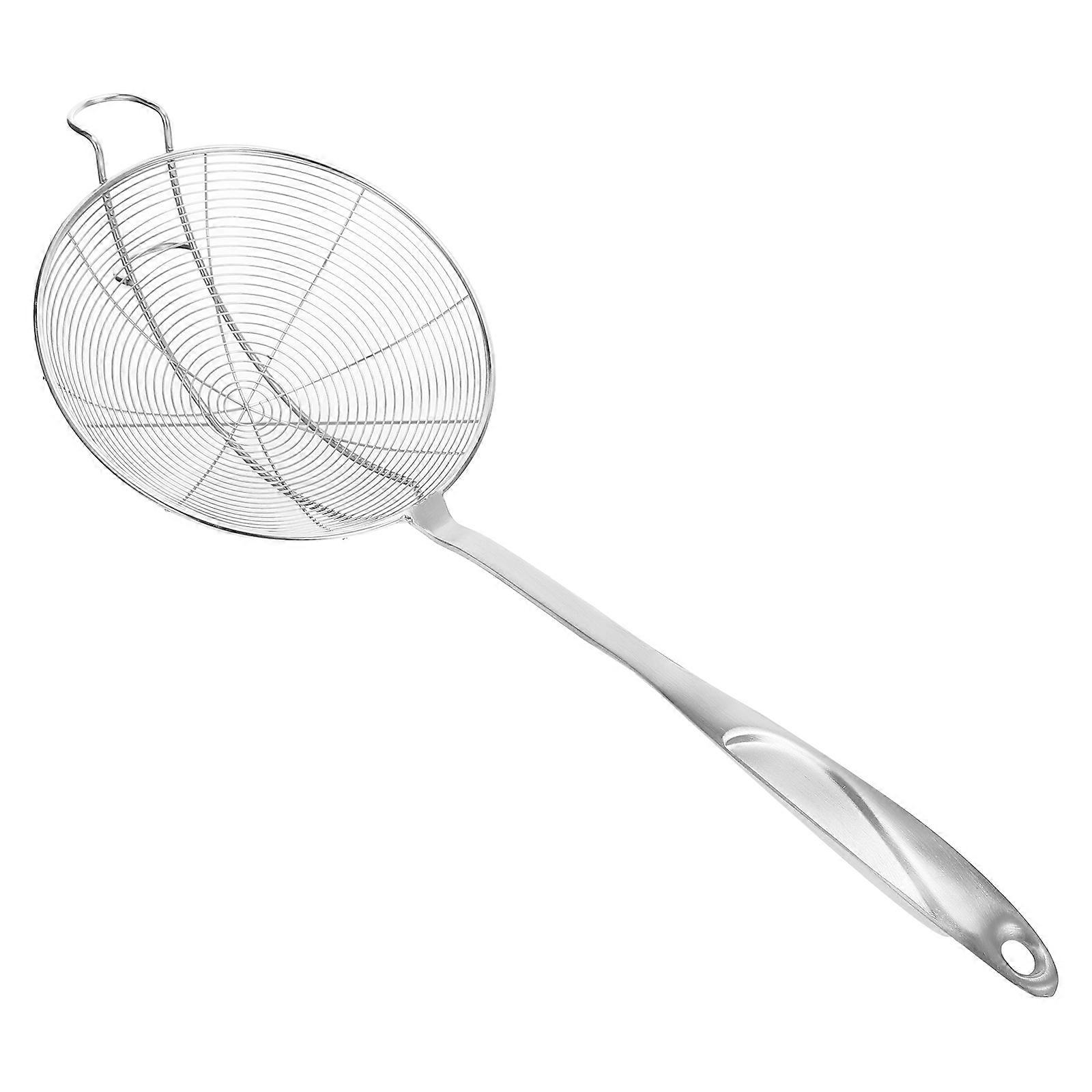 Kitchen Frying Spoon Stainless Steel Colander 1Pcs