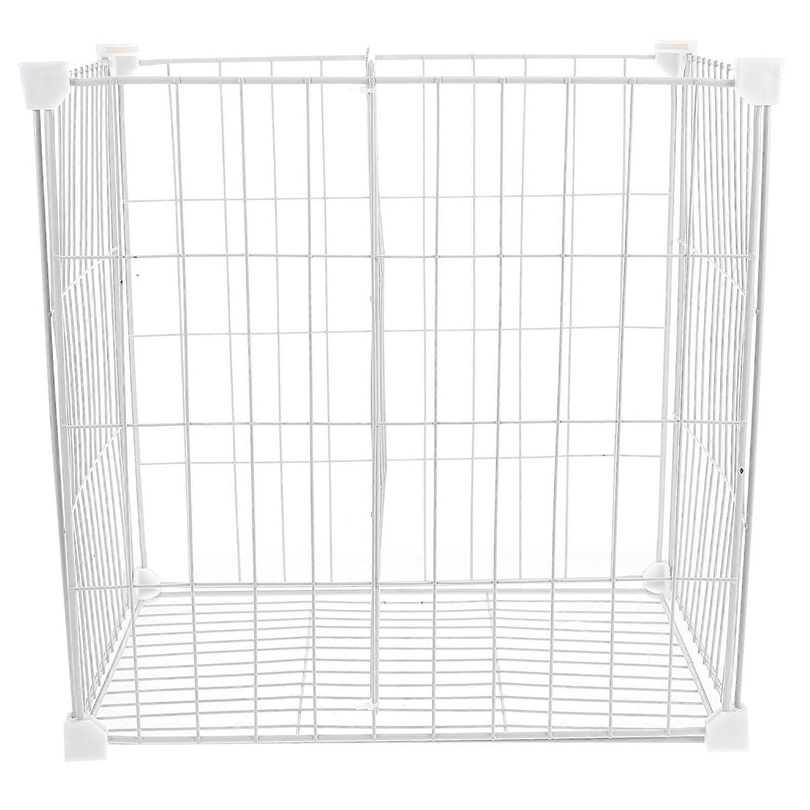Stackable Freezer Organizer Divider Basket with Bottom Storage – Wire Storage Organizer for Chest Freezers, Easy Tool Free Installation for Food and