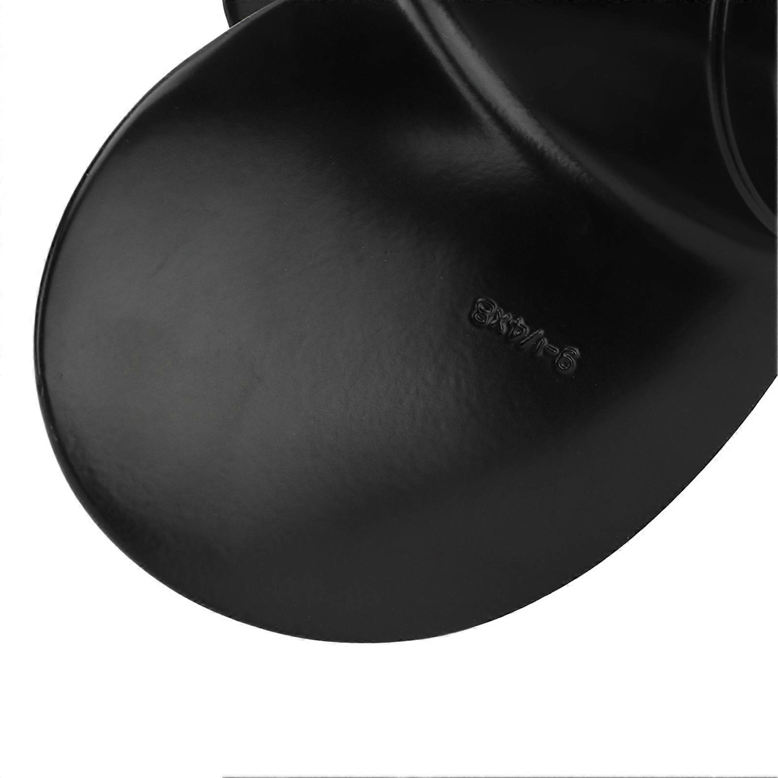 Outbord Propeller 9 1/4x8in 3 Blades 10 Splines R Rotation Aluminum Alloy Replacement for Suzuki 8‑20HP