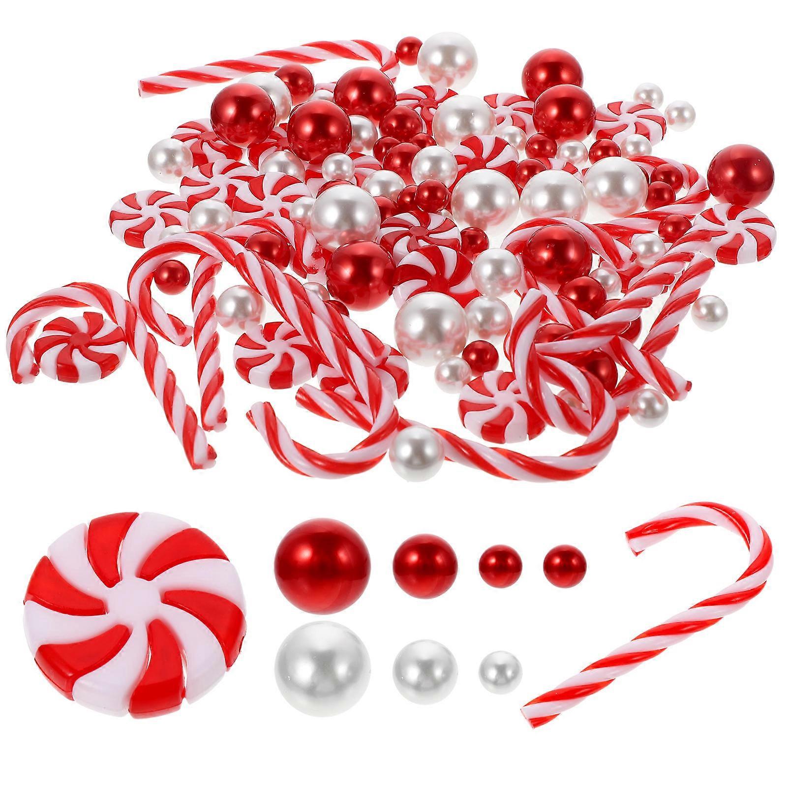 Floating Vase Fillers Christmas Ornaments Delicate Round Plastic For Weddings 1Set