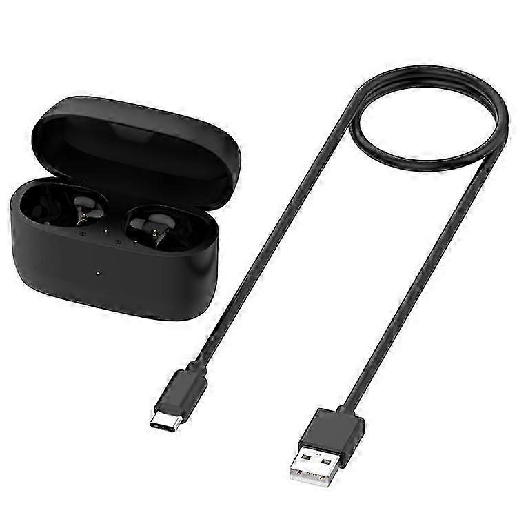 M022 Compatible For Jabra Elite 4 / 3 Replacement Charging Case Bluetooth Earbuds Charge Box (Headset Not Included)