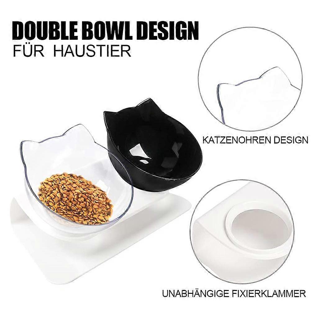 Elevated cat bowls Single or double inverted individual bowls for dogs and cats