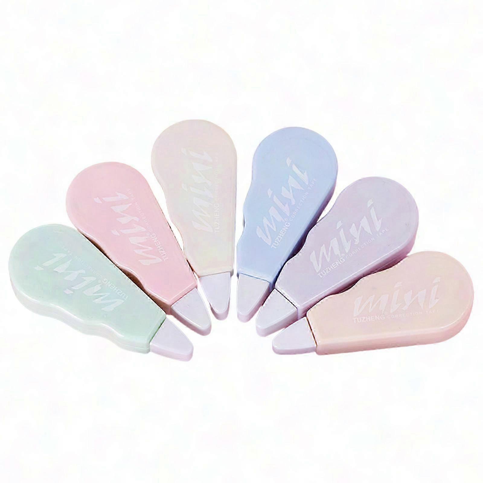 6Pcs Correction Tape Roller 4mx5mm for Note Taking