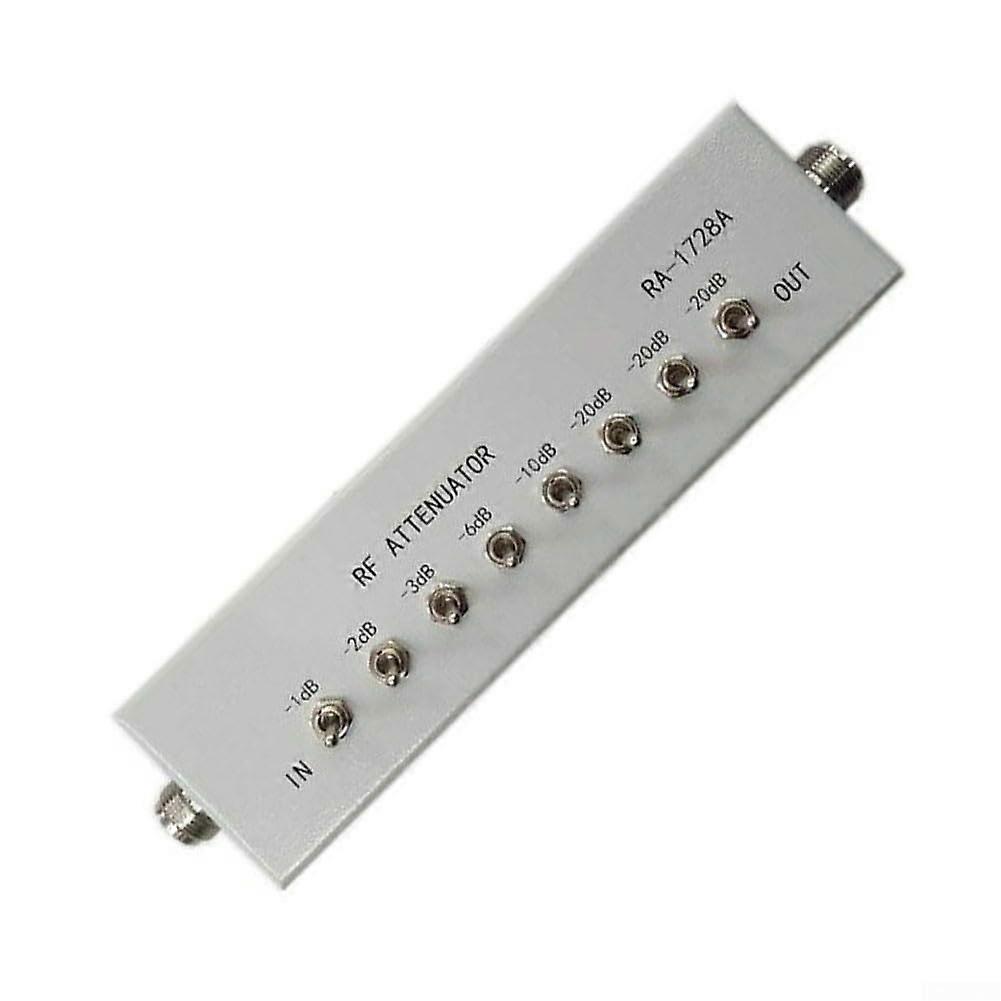 RA1728A Frequency Damper 1/2/3/6/10/20 dB/8 Sections 82 dB 250 MHz For Amateur Radio Transmitters